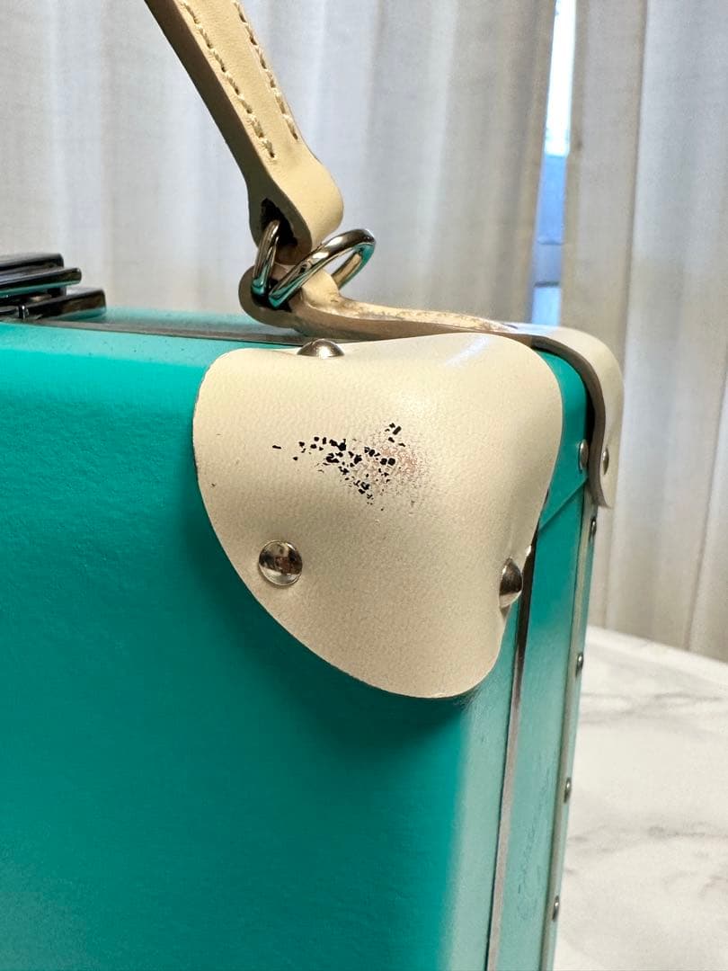 【希少】グローブトロッター　ミニトランク　ティファニーブルー