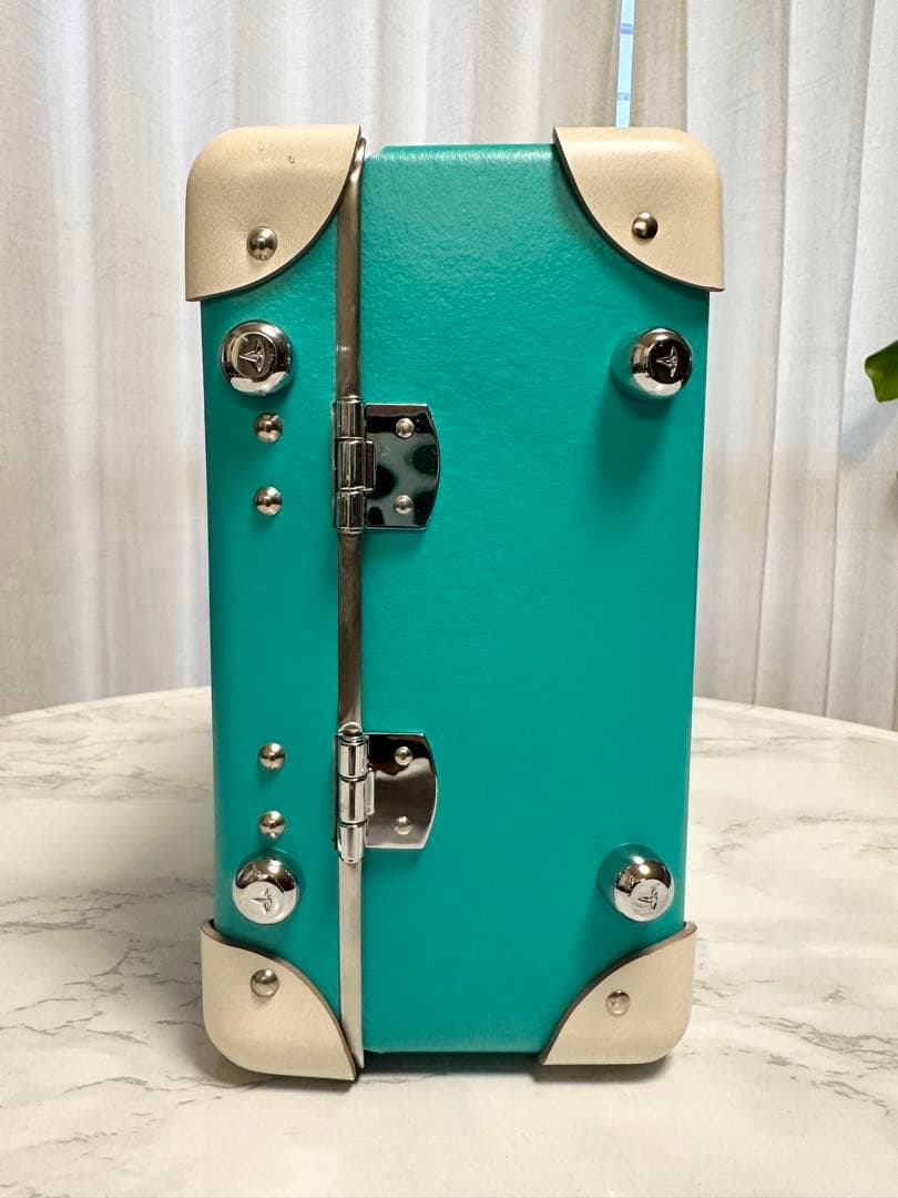 【希少】グローブトロッター　ミニトランク　ティファニーブルー