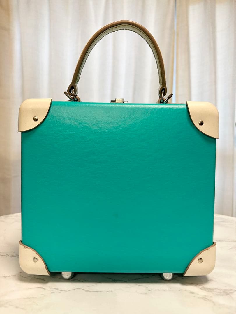 【希少】グローブトロッター　ミニトランク　ティファニーブルー