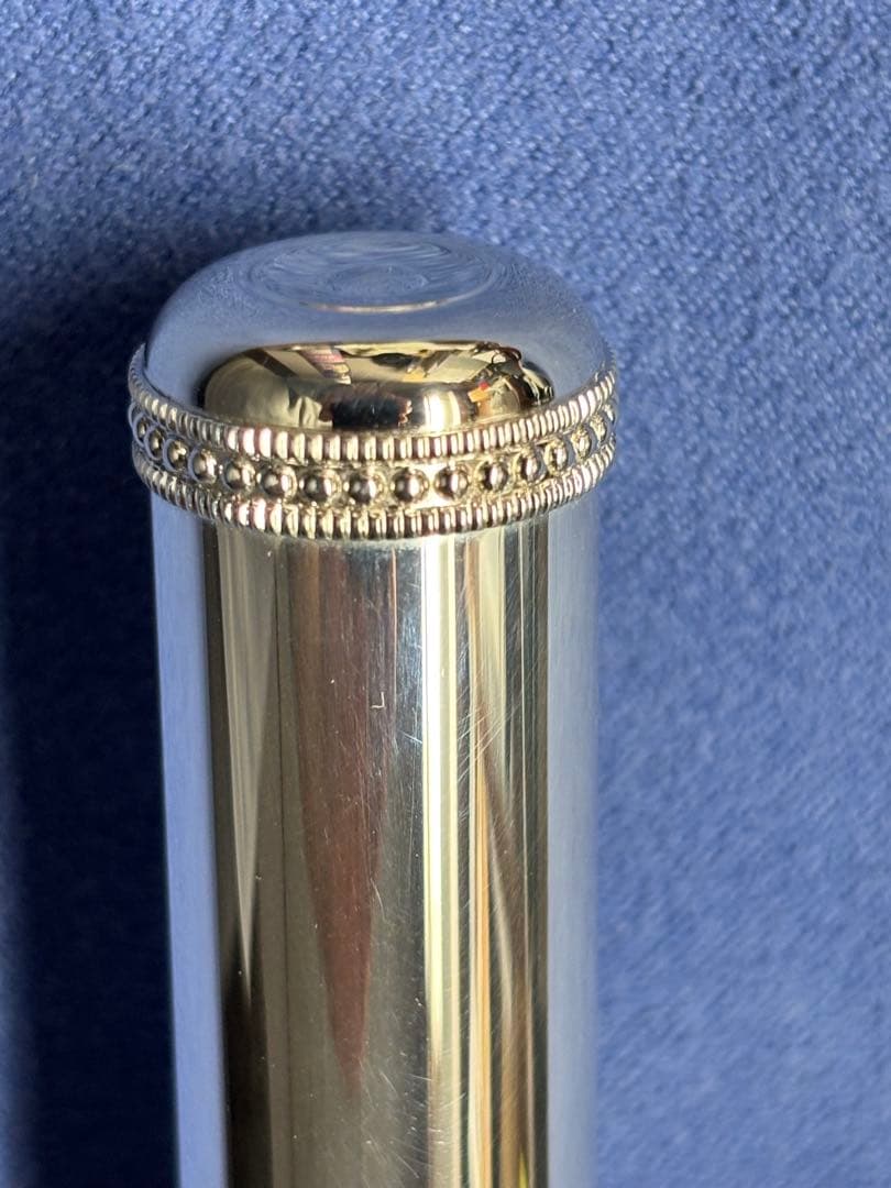 【aki】さま専用　サンキョー製Ag950 フルート頭部菅