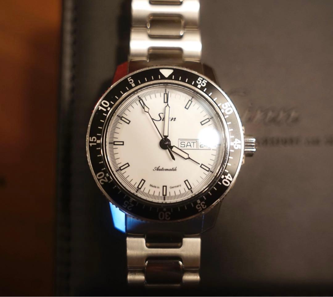 w.small Sinn 104 時計 ホワイト 白 ジン