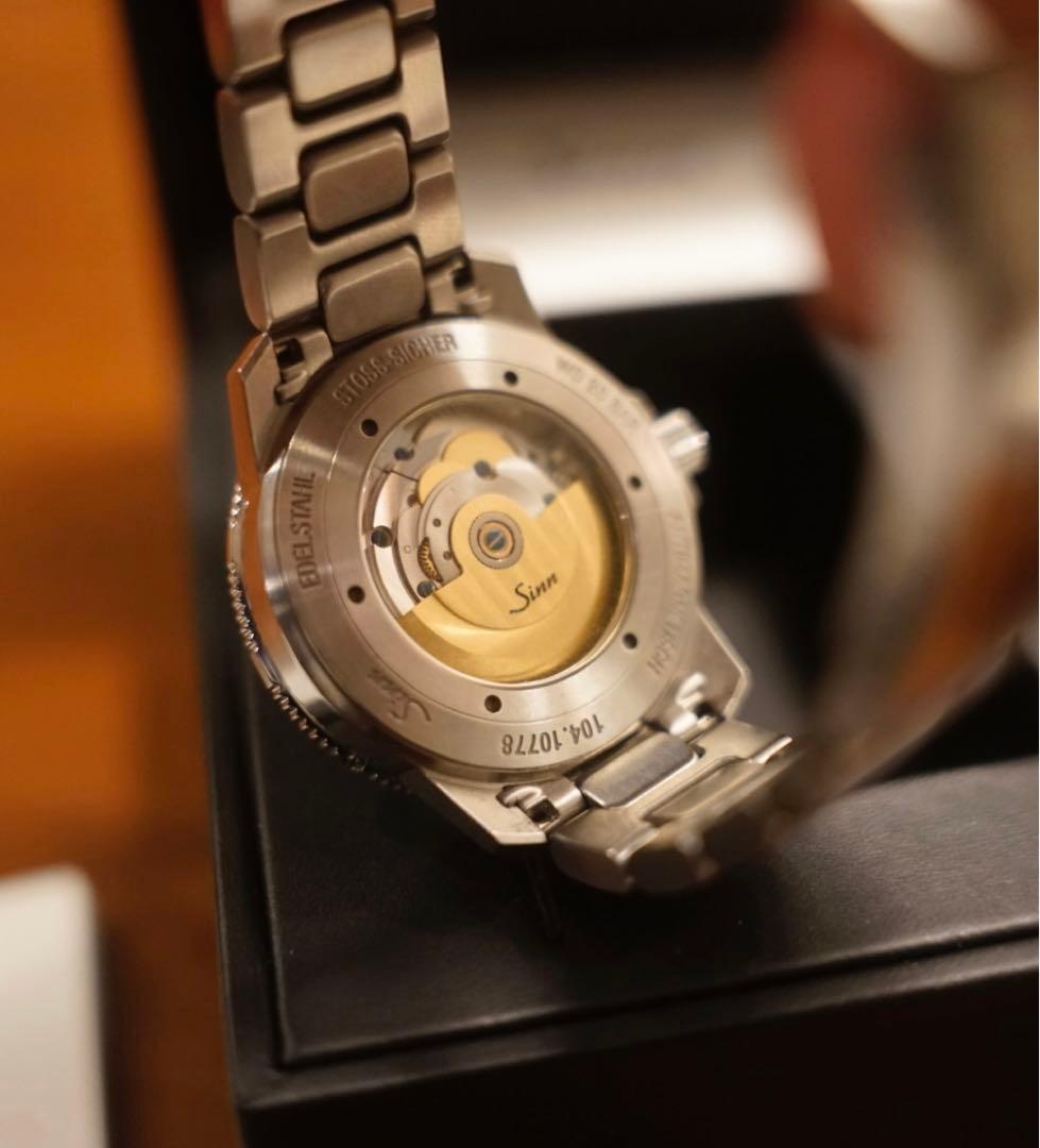 w.small Sinn 104 時計 ホワイト 白 ジン