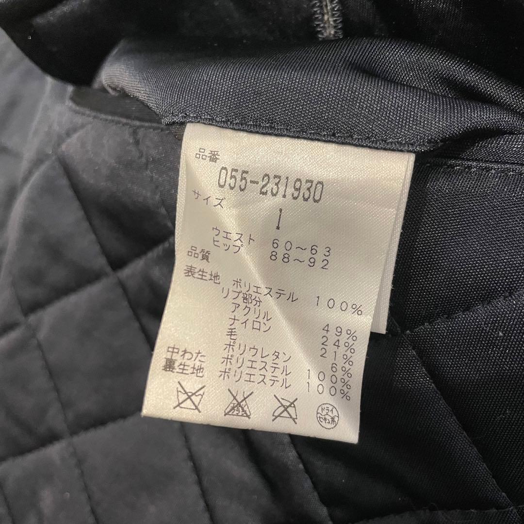 PEARLEY GATES キルティング中綿 ジョガーパンツ ネイビー サイズ1