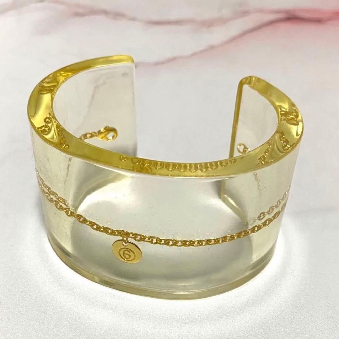 MM6 Maison Margiela クリアバングル