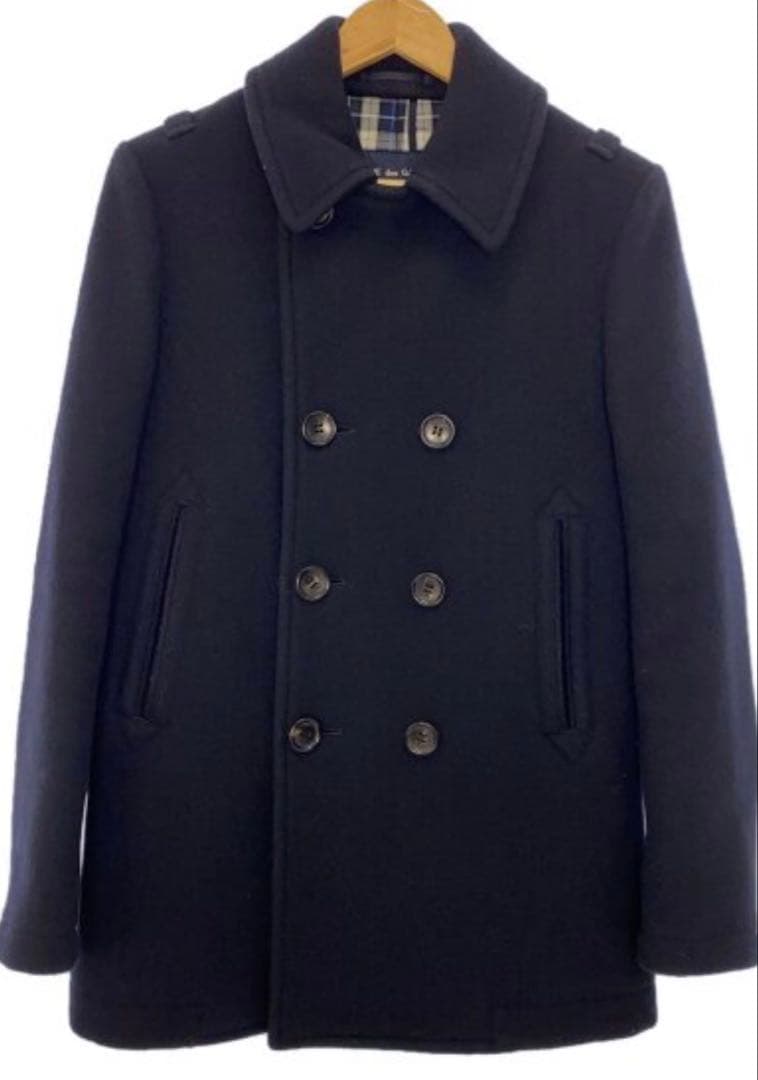 美品2008comme des garcons hommeピーコート茎わかめ着用