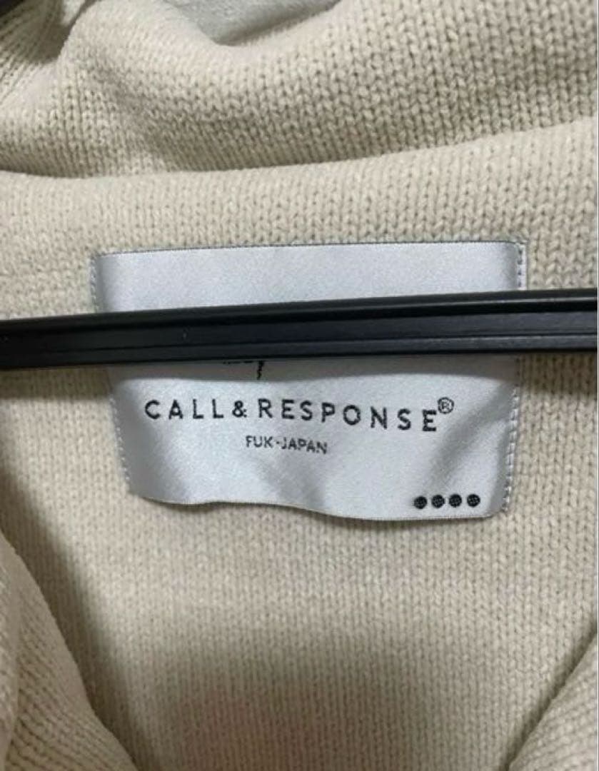 洗えるニット【コールアンドレスポンス】サイセンタク/中綿ニットジャケット
