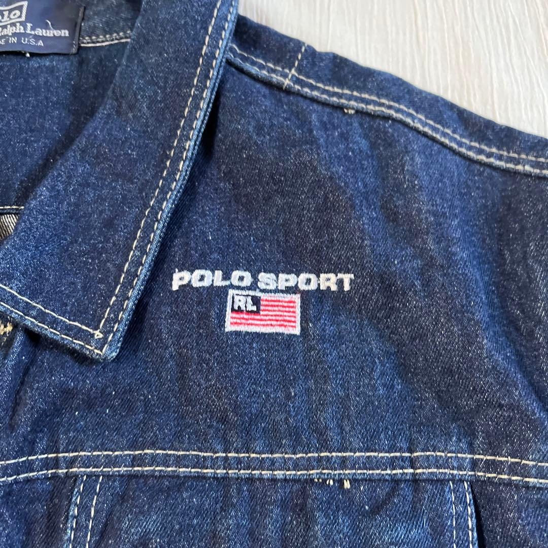 ら*は様 90s Polo by Ralph Lauren USA製 デニムジャ