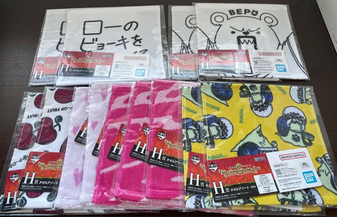 ワンピース　一番くじ　The Unbreakable Law ラスワンD賞E賞