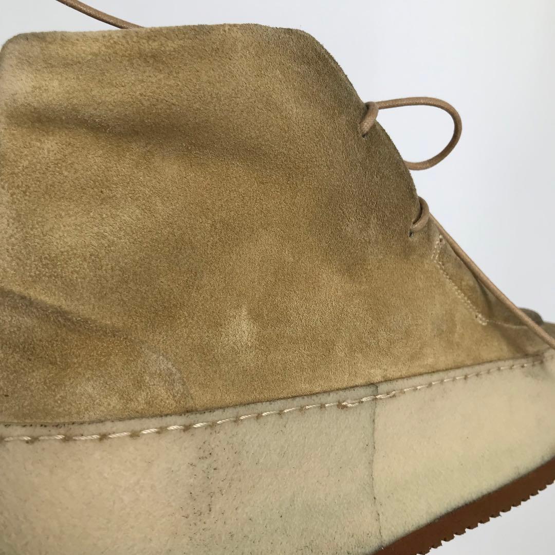 マルセル　ブーツ　42　スエード　ベージュ