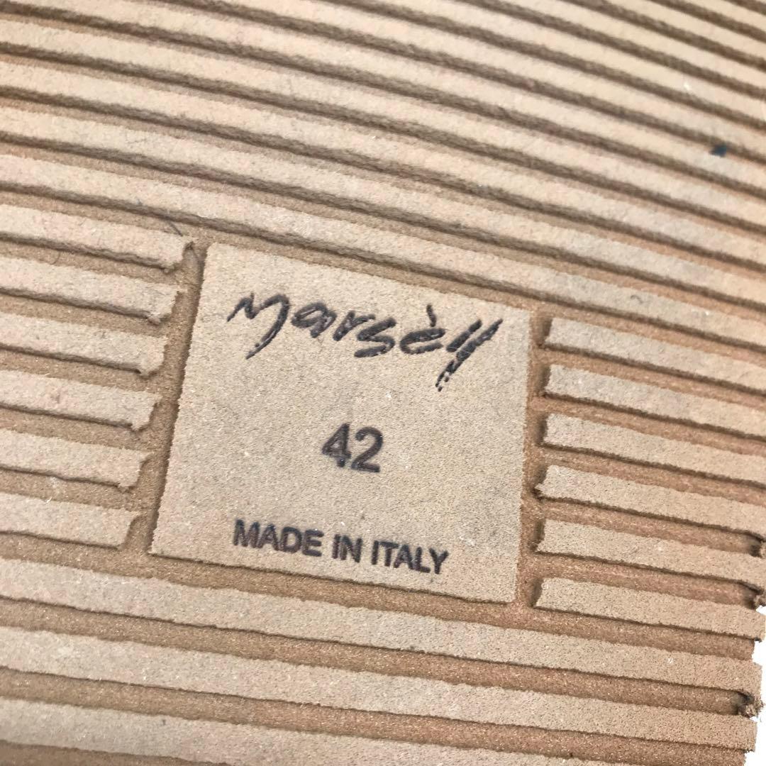 マルセル　ブーツ　42　スエード　ベージュ