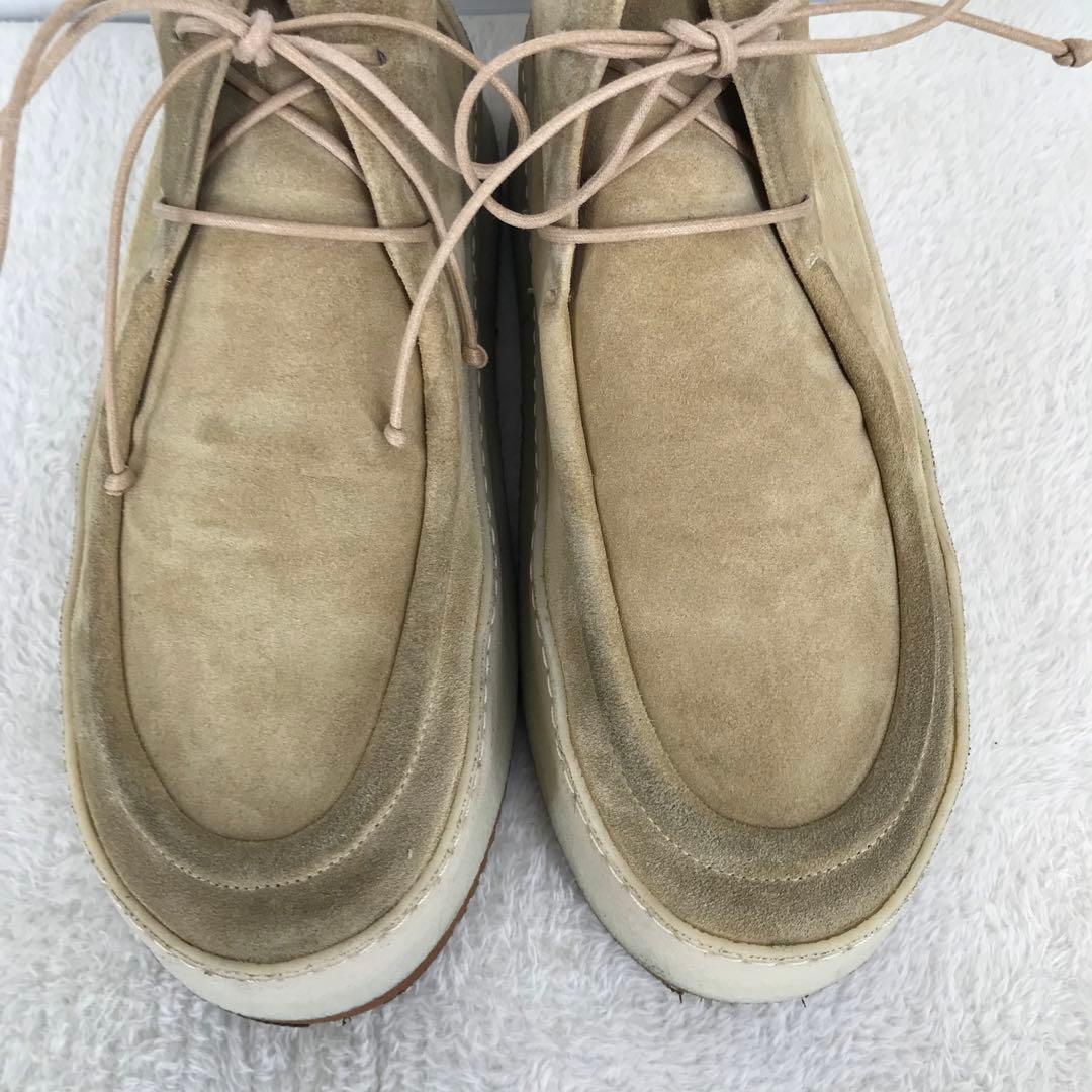 マルセル　ブーツ　42　スエード　ベージュ