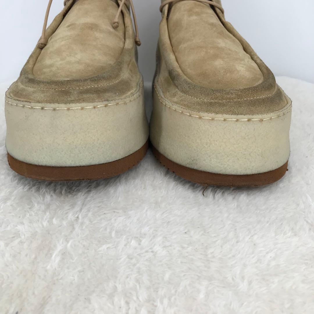 マルセル　ブーツ　42　スエード　ベージュ