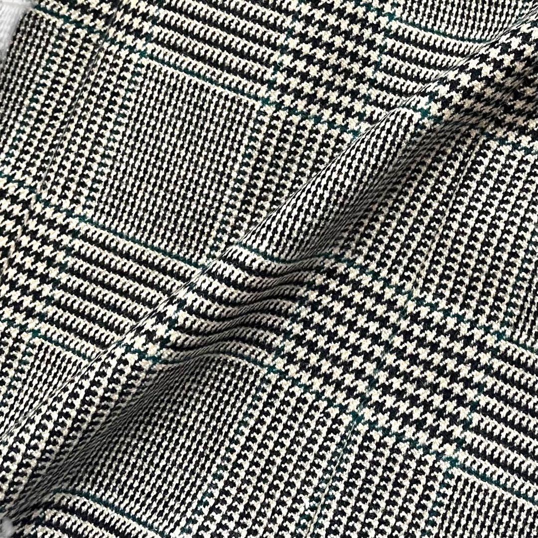 美品　23区　FOX BROTHERS グレンチェック　　ダブルチェスターコート