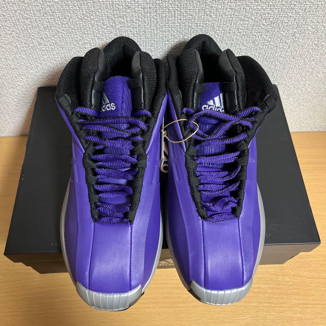新品 ADIDAS CRAZY 1 KOBE PURPLE 28cm