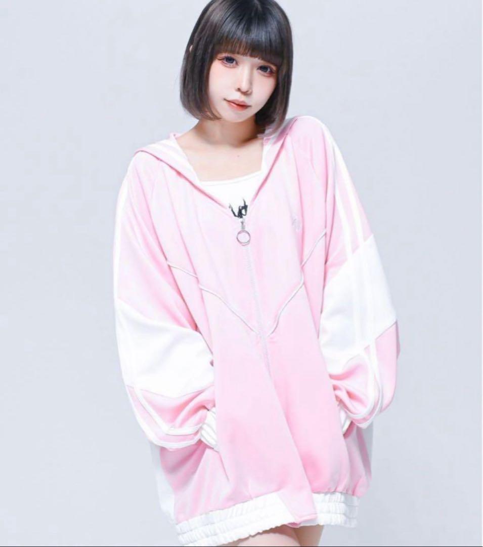 『REFLEM/レフレム』BIG切替セーラーカラージャージ ピンク