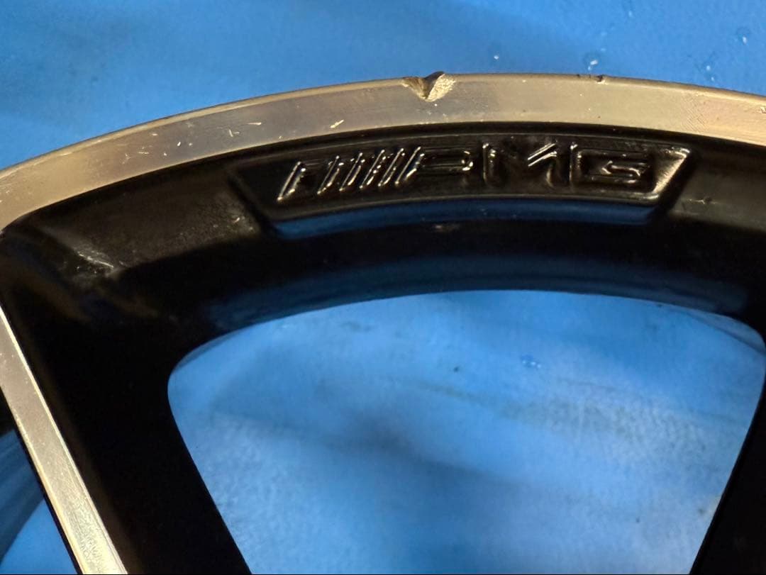 メルセデスAMG21インチ9.5j/+22 ハブ約67㎜ 2本 ガリキズあり