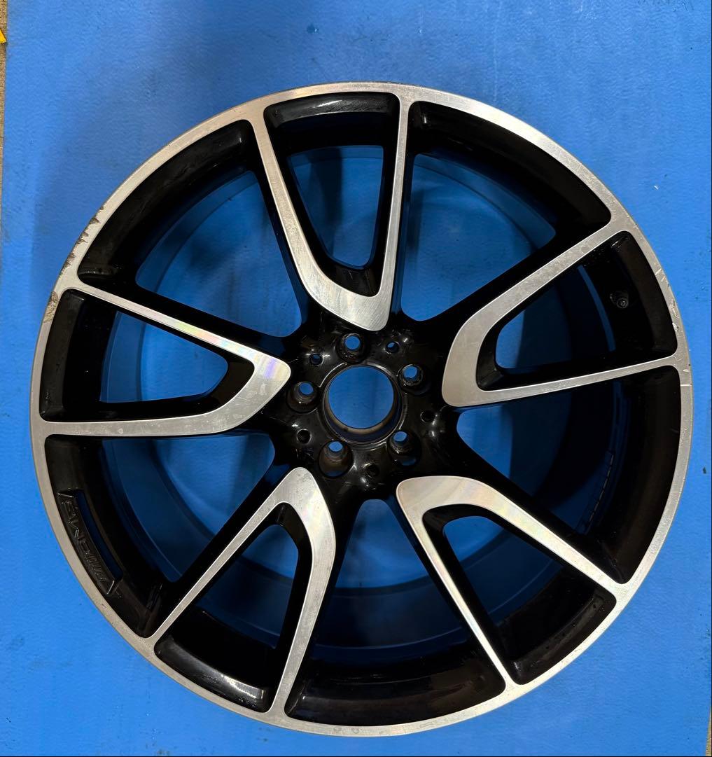 メルセデスAMG21インチ9.5j/+22 ハブ約67㎜ 2本 ガリキズあり