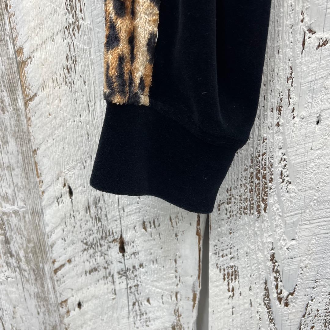 ネイバーフッド×マスターマインド スカルバニーレオパード切替ベロアトラックパンツ