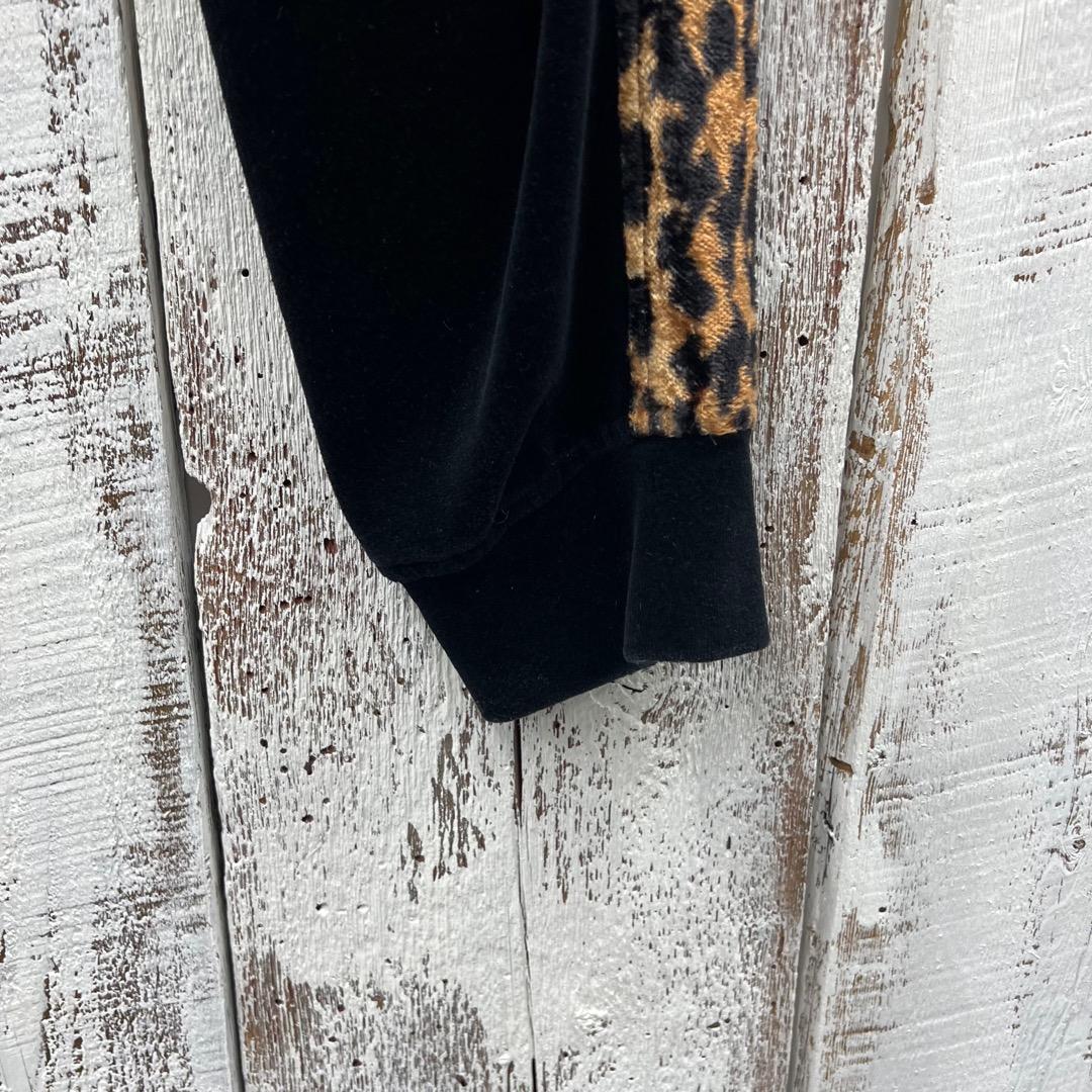 ネイバーフッド×マスターマインド スカルバニーレオパード切替ベロアトラックパンツ