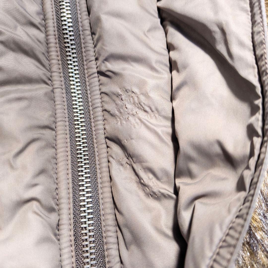 【希少】ディーゼル ファー切り替え ブルゾン ミリタリージャケット Y2K L