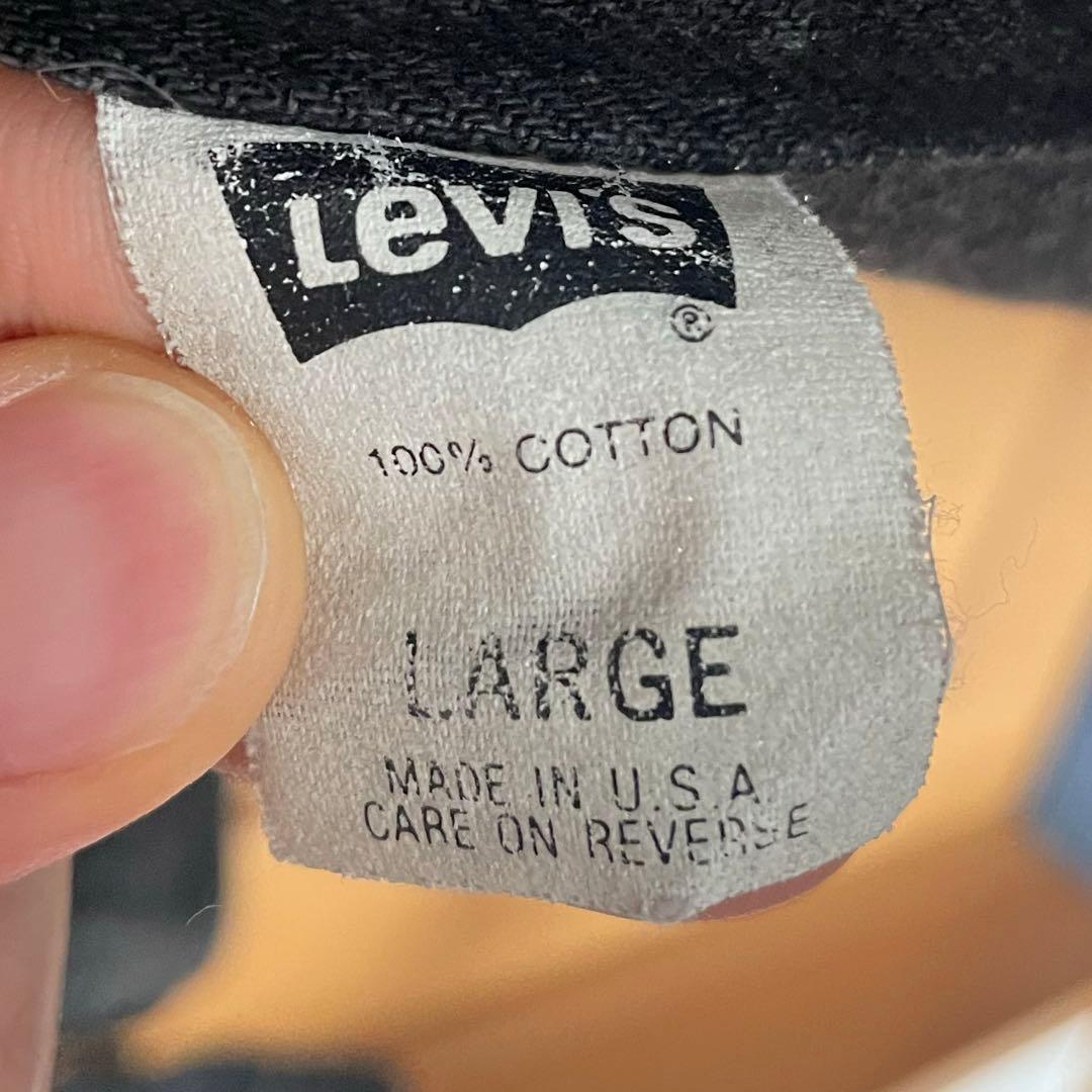 Levi's 70507 USA製 ブラック デニムジャケット 90s 後染め