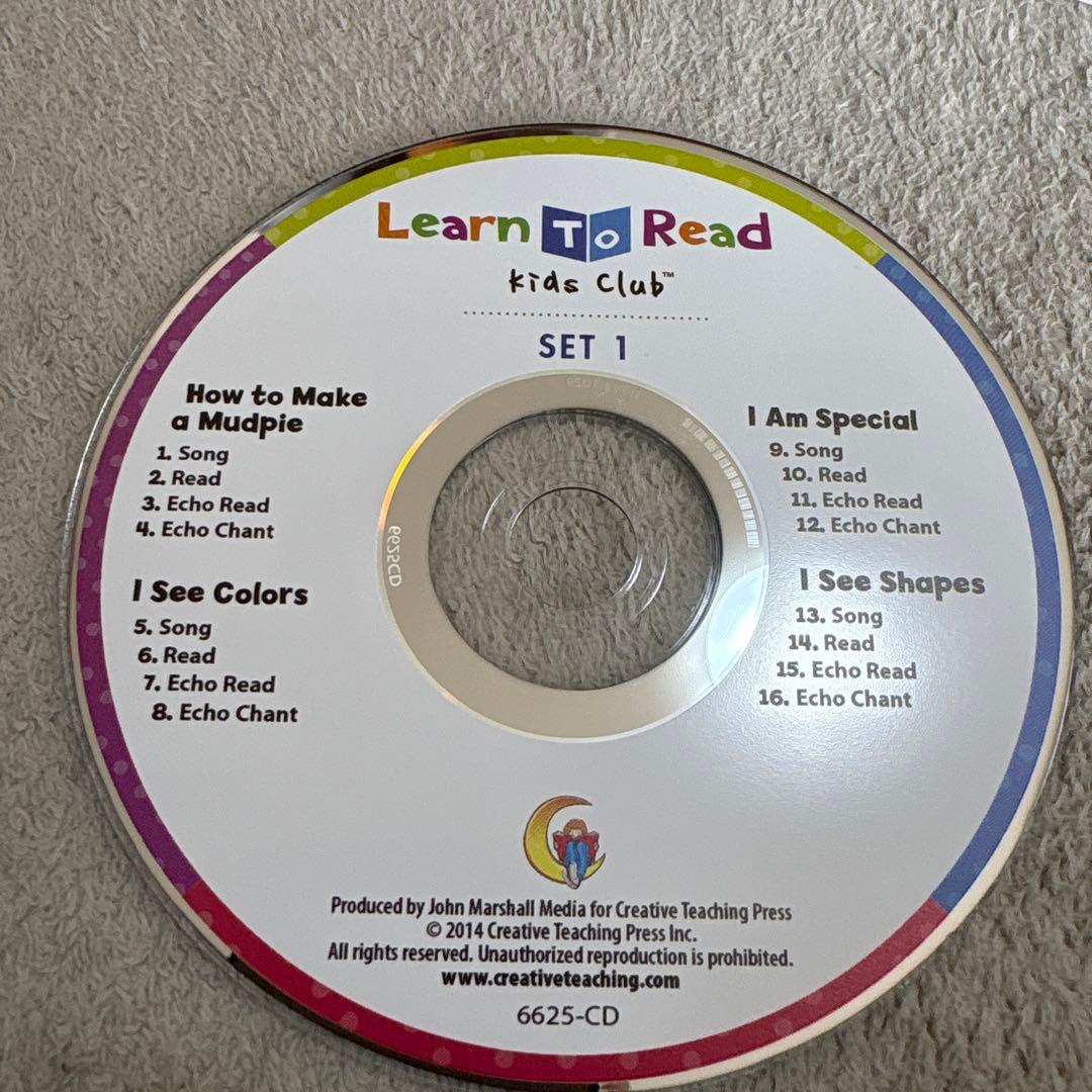 CTP絵本　Learn to Read絵本セット96冊、CD、訳付き