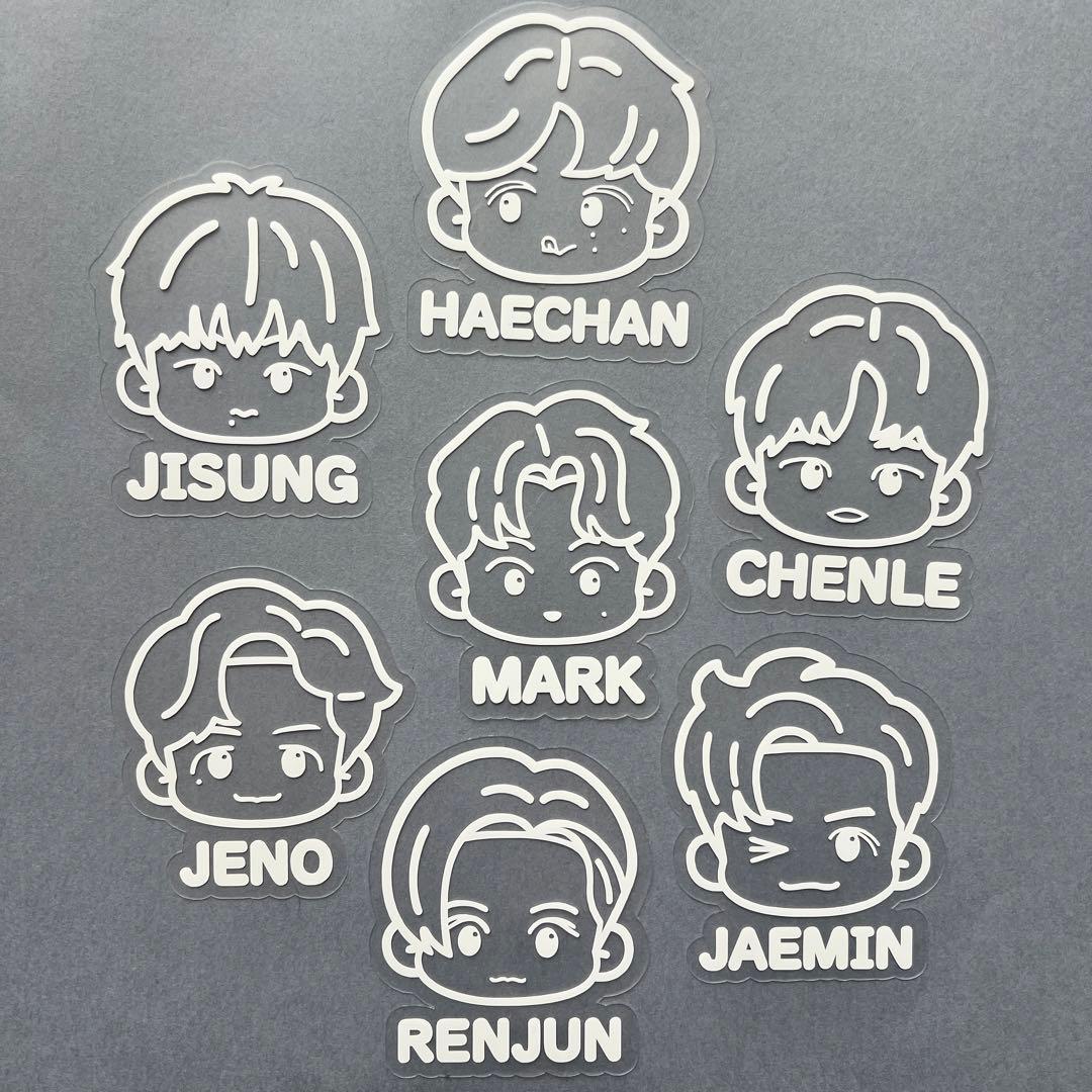 NO.6 NCTDREAM ペンライト　ステッカー　チソンくん　マーク