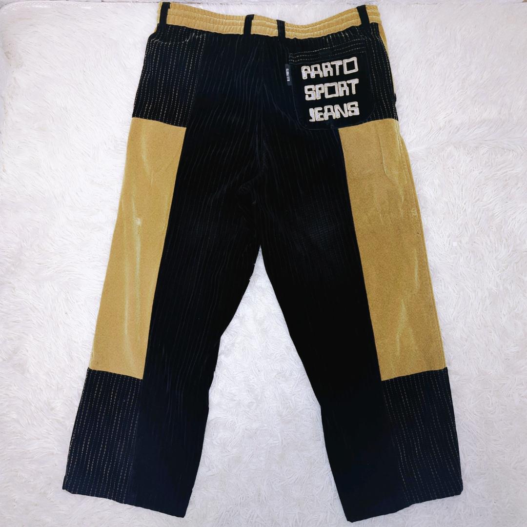 【激レア】PARTO SPORT JEANS 3ピース 豪華刺繍 ねずみ男 M