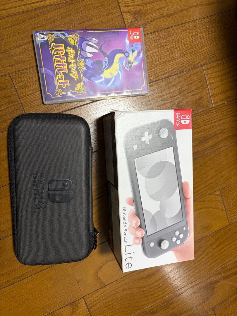 Nintendo Switch Lite グレー 本体 + バイオレット
