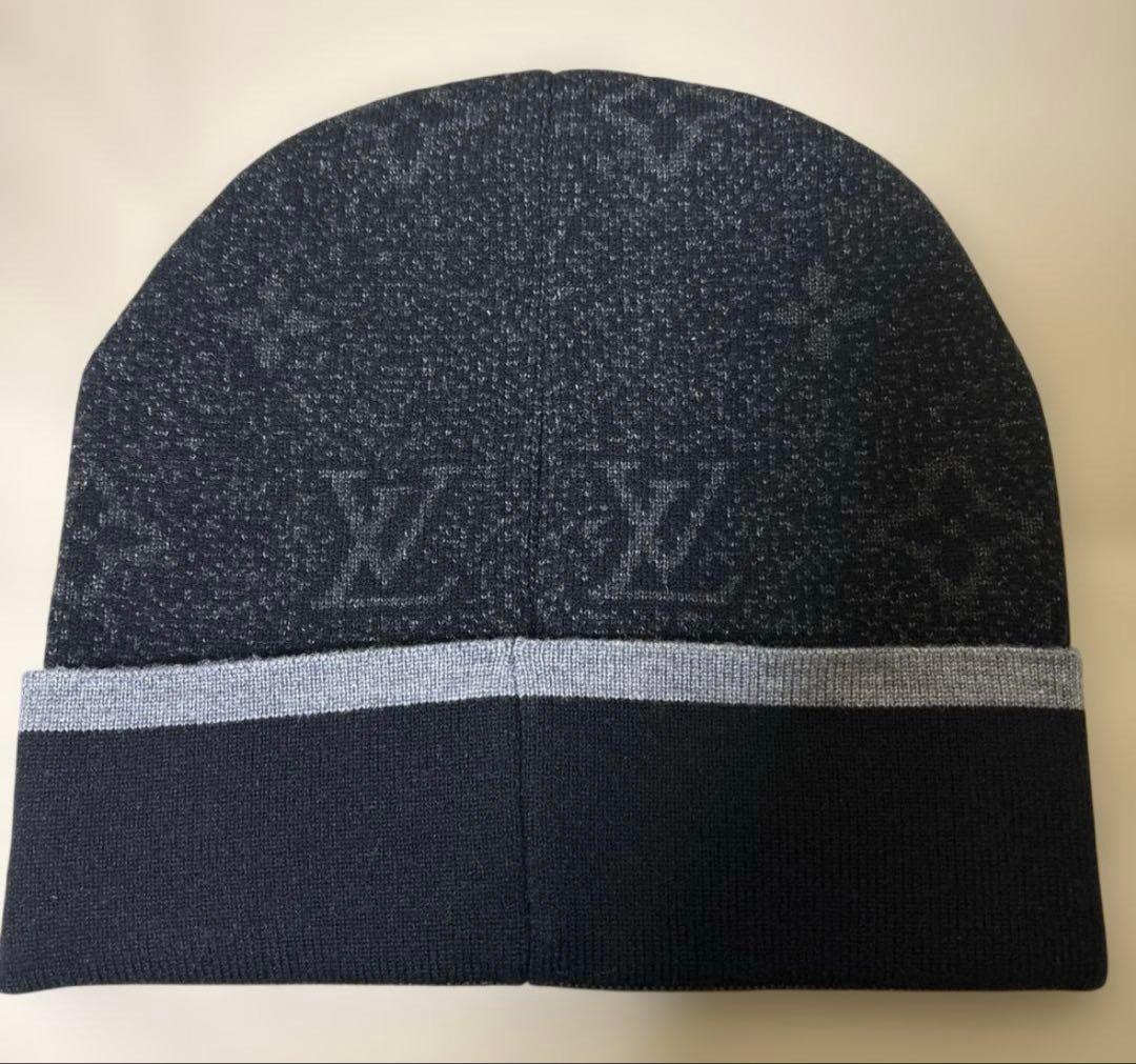 LV ブラック ニットビーニー　新品未使用