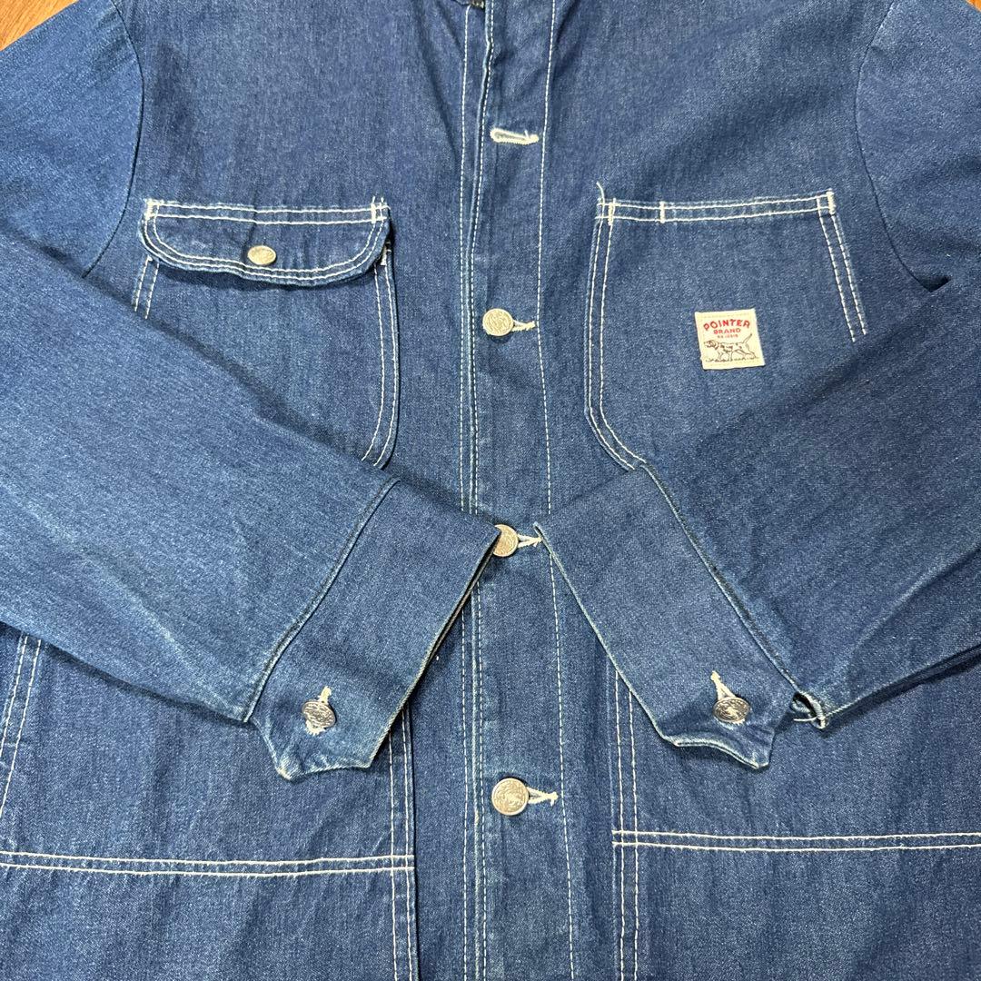90s POINTER BRANDポインターデニムカバーオール