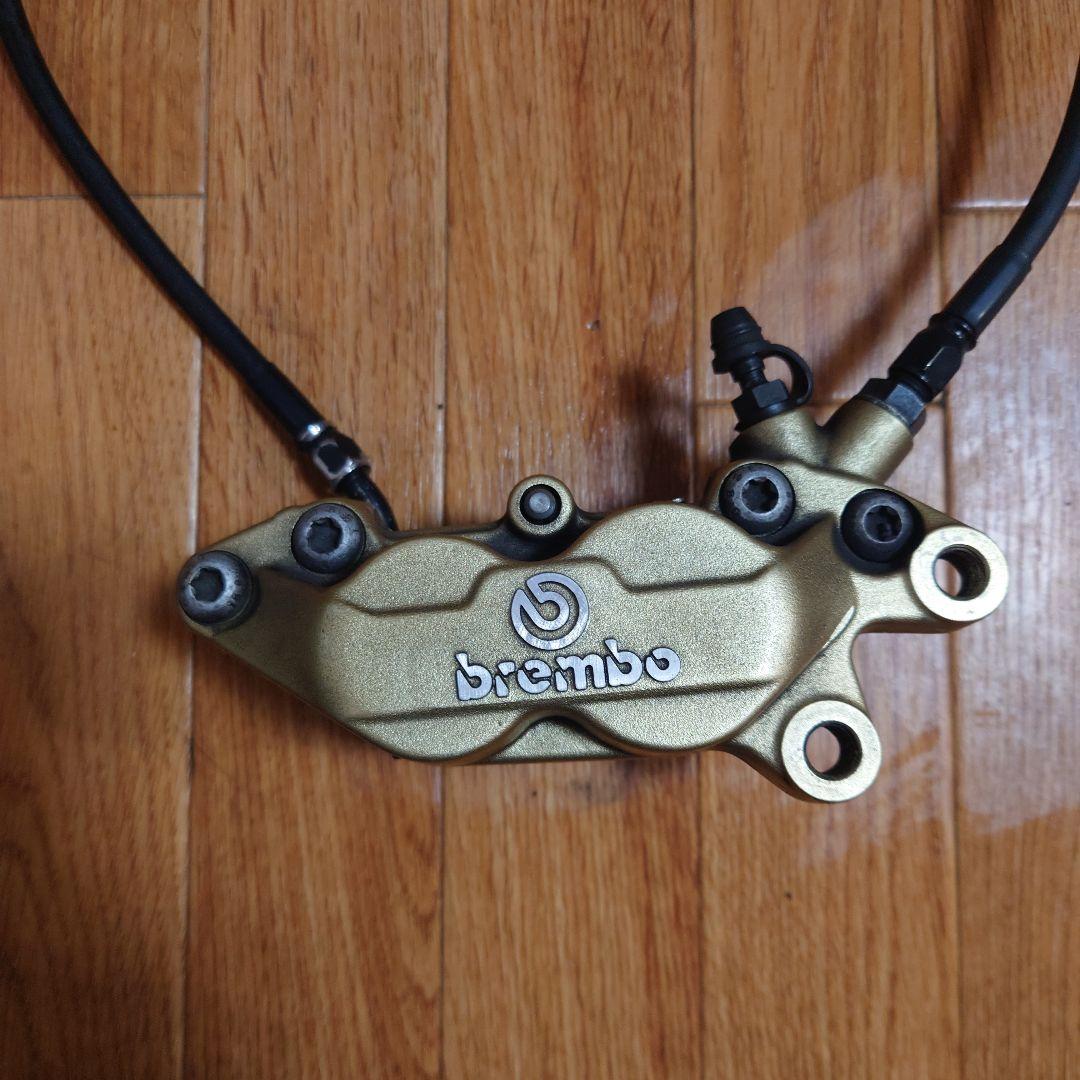 ひぐSR400 ブレンボ ブレーキキャリパー、マスターシリンダーフルセット