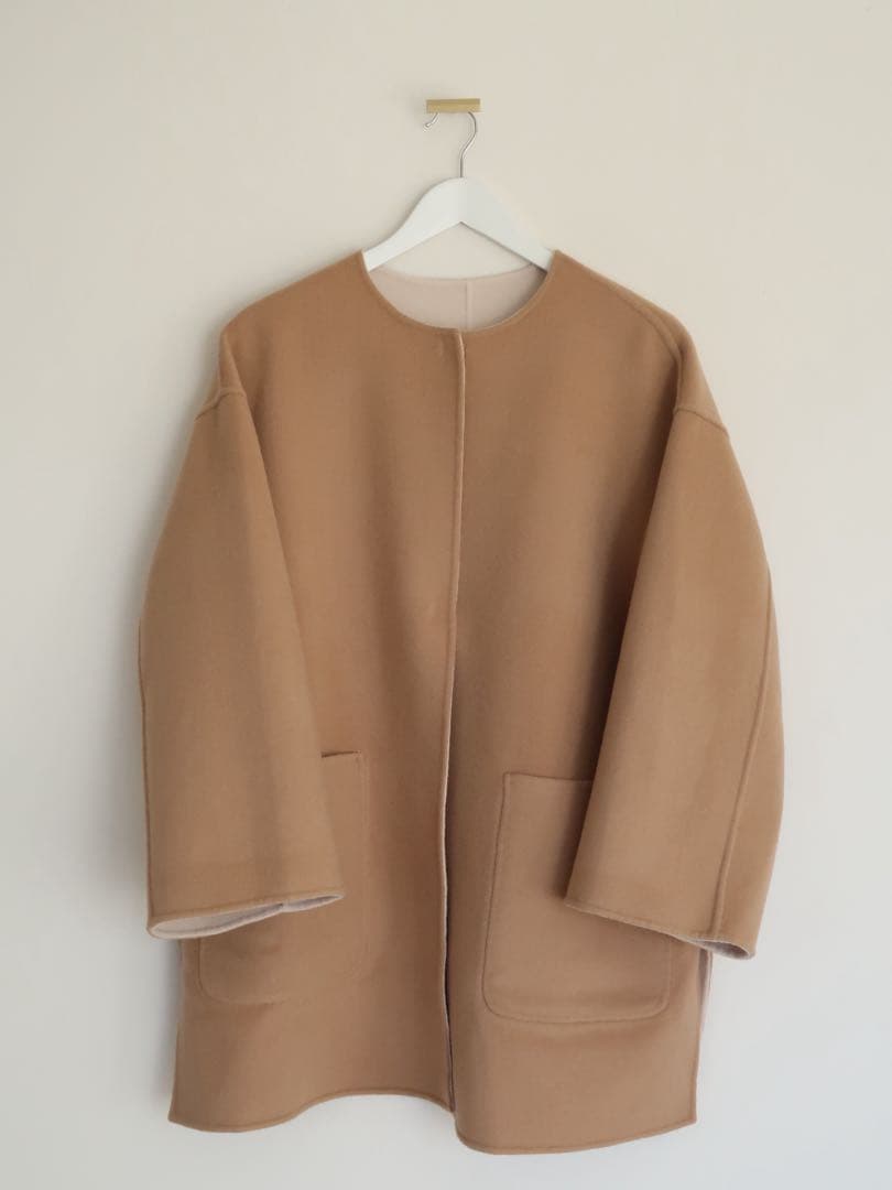 UNITED ARROWS ユナイテッドアローズ　バイカラーリバーミドルコート