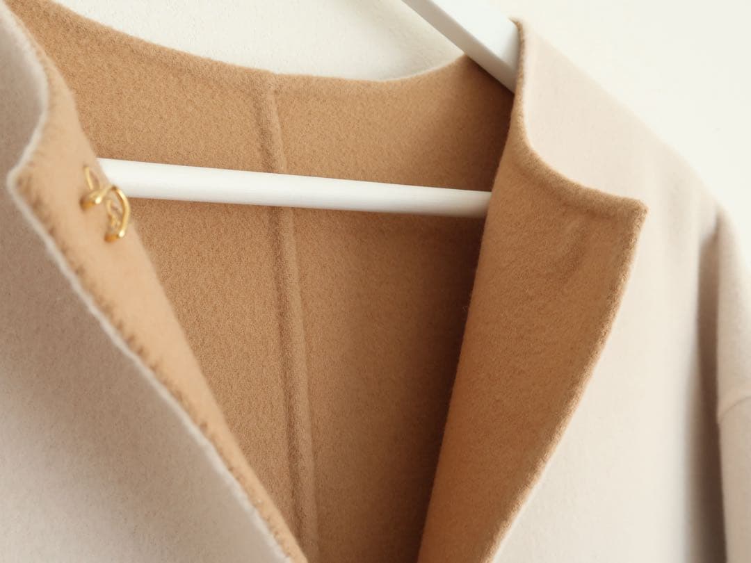 UNITED ARROWS ユナイテッドアローズ　バイカラーリバーミドルコート