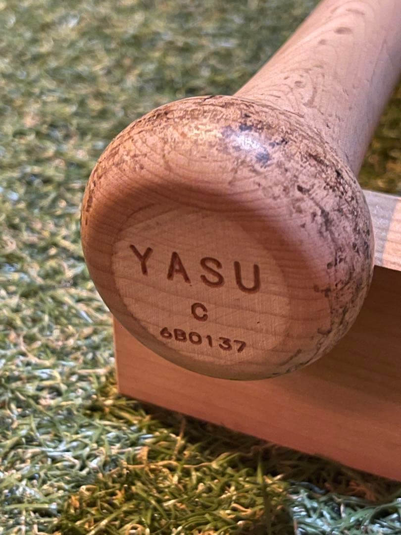 中日ドラゴンズ　山本泰寛　実使用バット　巨人時代