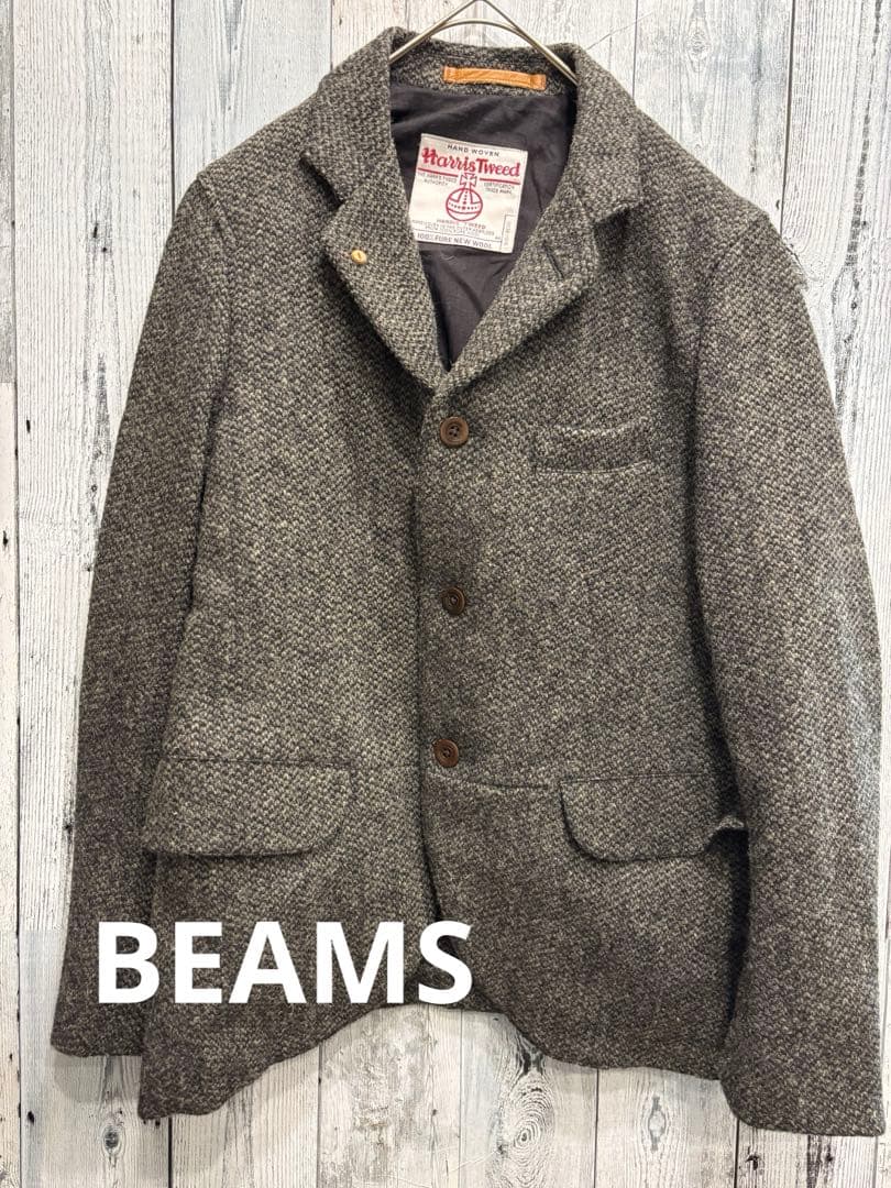 ● BEAMS ビームス Harris Tweed ハリスツイード ジャケット