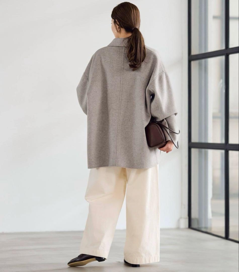 さりー　FRAMeWORK ハミルトンバルカラーミドルコート