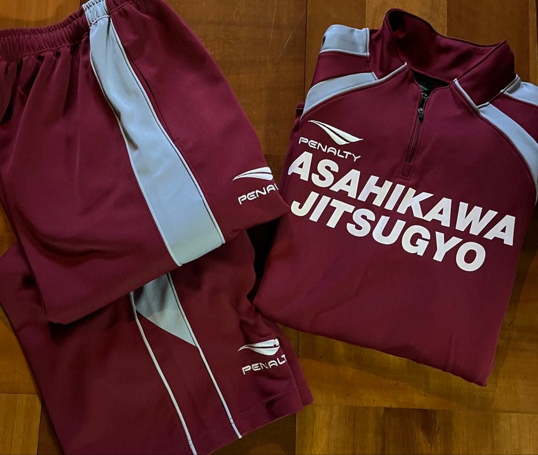 旭川実業　サッカー スウェット3点セット Lサイズ ペナルティ