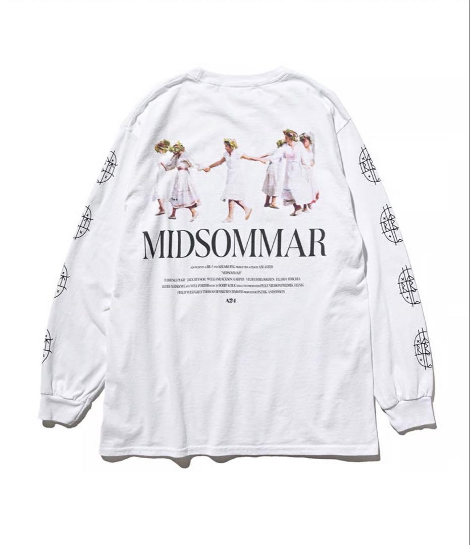 A24 ミッドサマー × weber ロングスリーブTシャツ ロンT XL