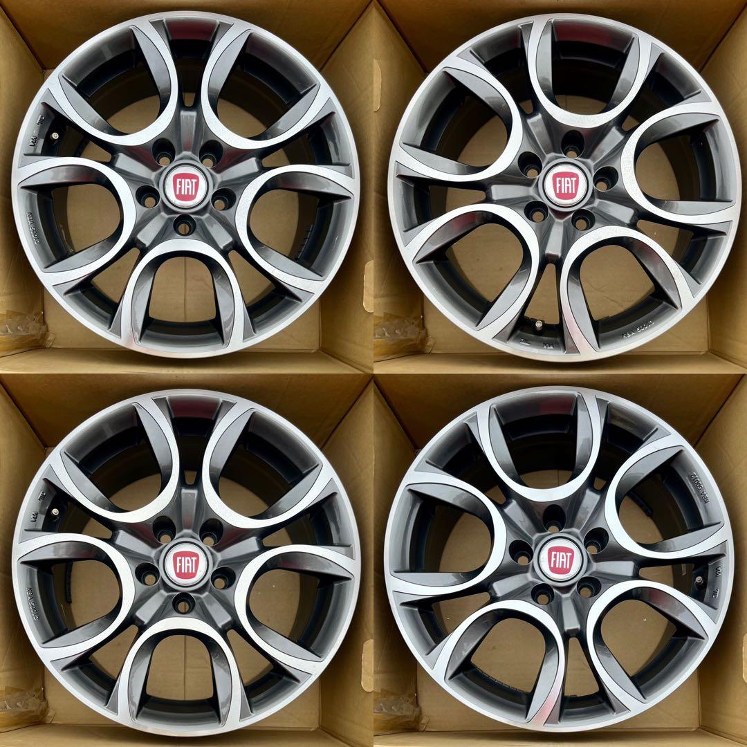 即決◆フィアット 500X 等にMAK TORINOホイール17インチ4本セット