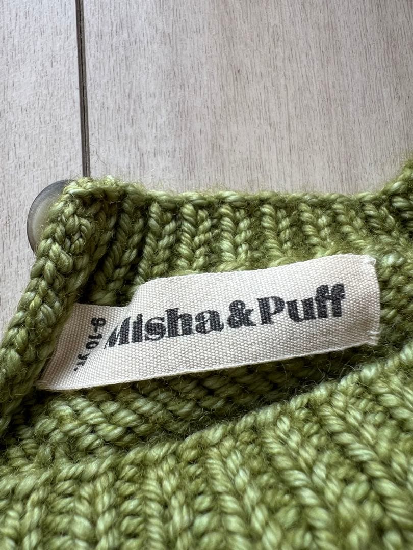 Misha and puff 9-10y ポプコーンセーター