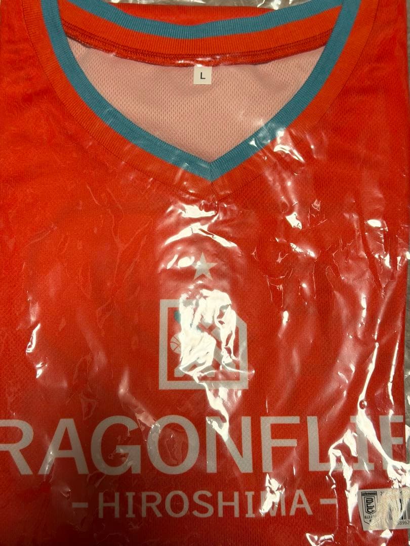 広島ドラゴンフライズ　晴山ケビン　サイン入りTシャツ