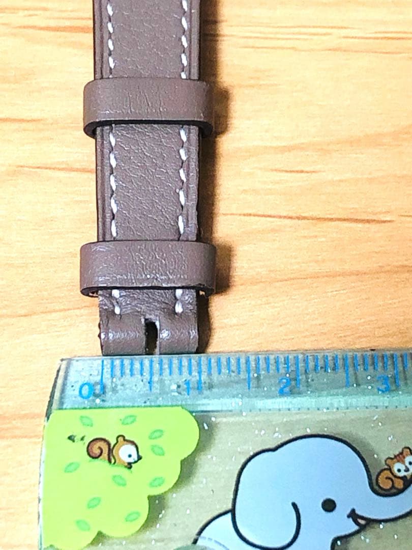 HERMESエルメス腕時計レザーベルト 革ベルト【エトゥープ】