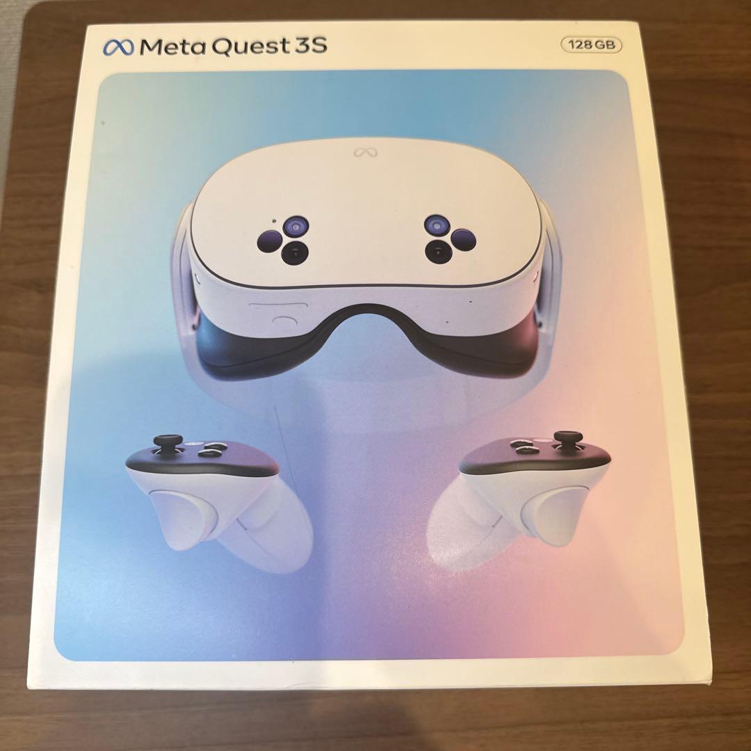 Quest 3S 128GB VRヘッドセット【説明書無し】
