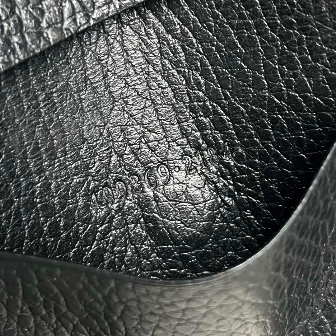 激レア✨グッチ キーケース 6連 クイーンバタフライ レザー マーガレット 黒