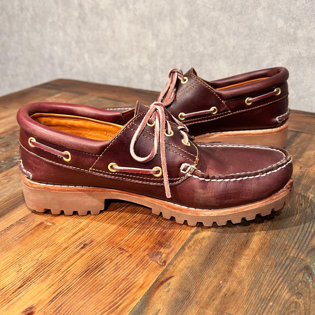 Timberland 3アイ クラシックラグ 27cm デッキシューズ