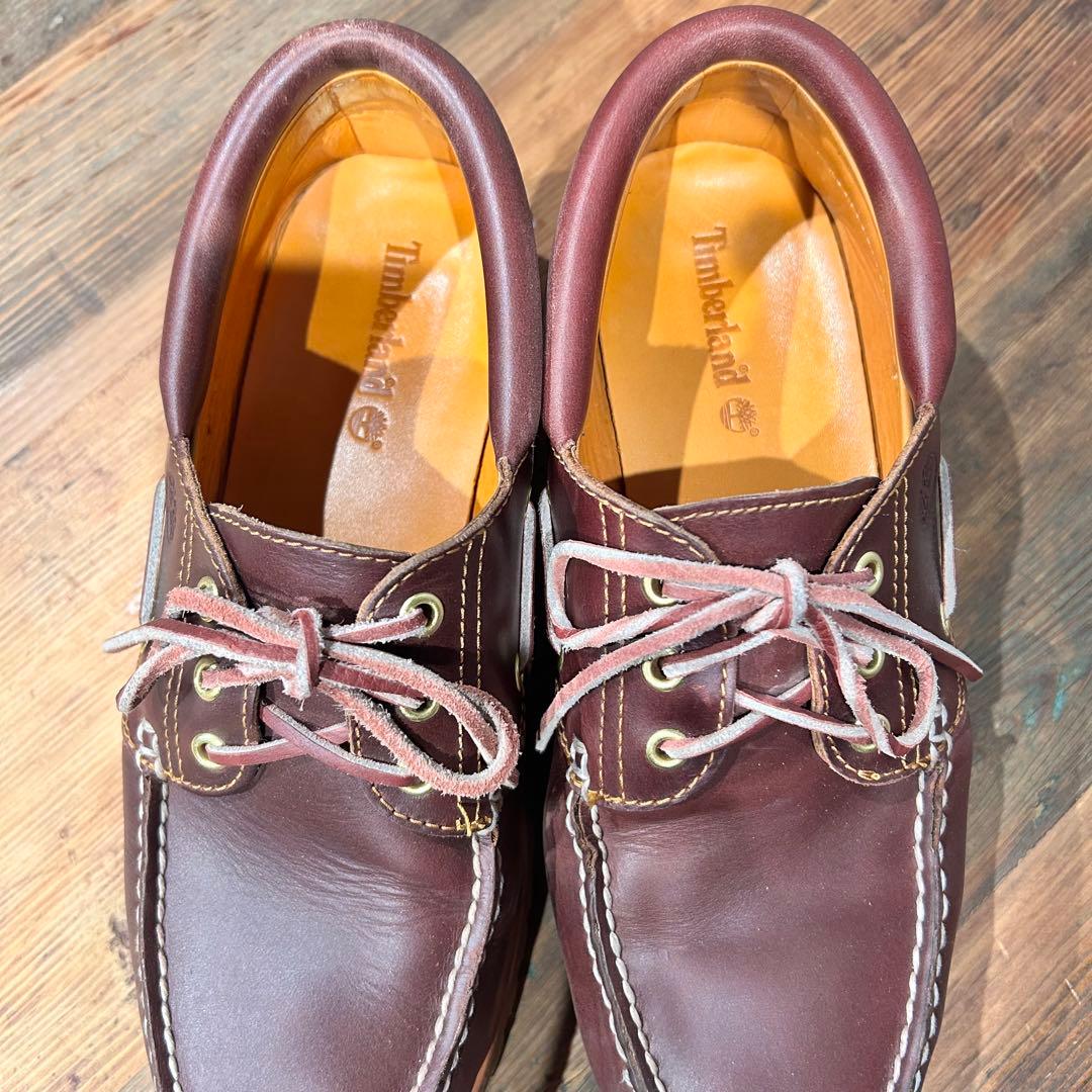 Timberland 3アイ クラシックラグ 27cm デッキシューズ