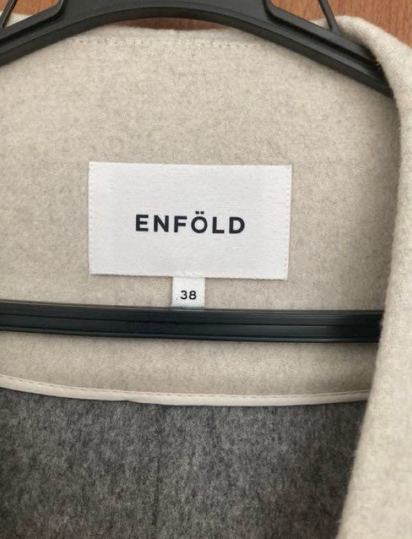 お値引き中⭐︎エンフォルド⭐︎ノーカラーコート38