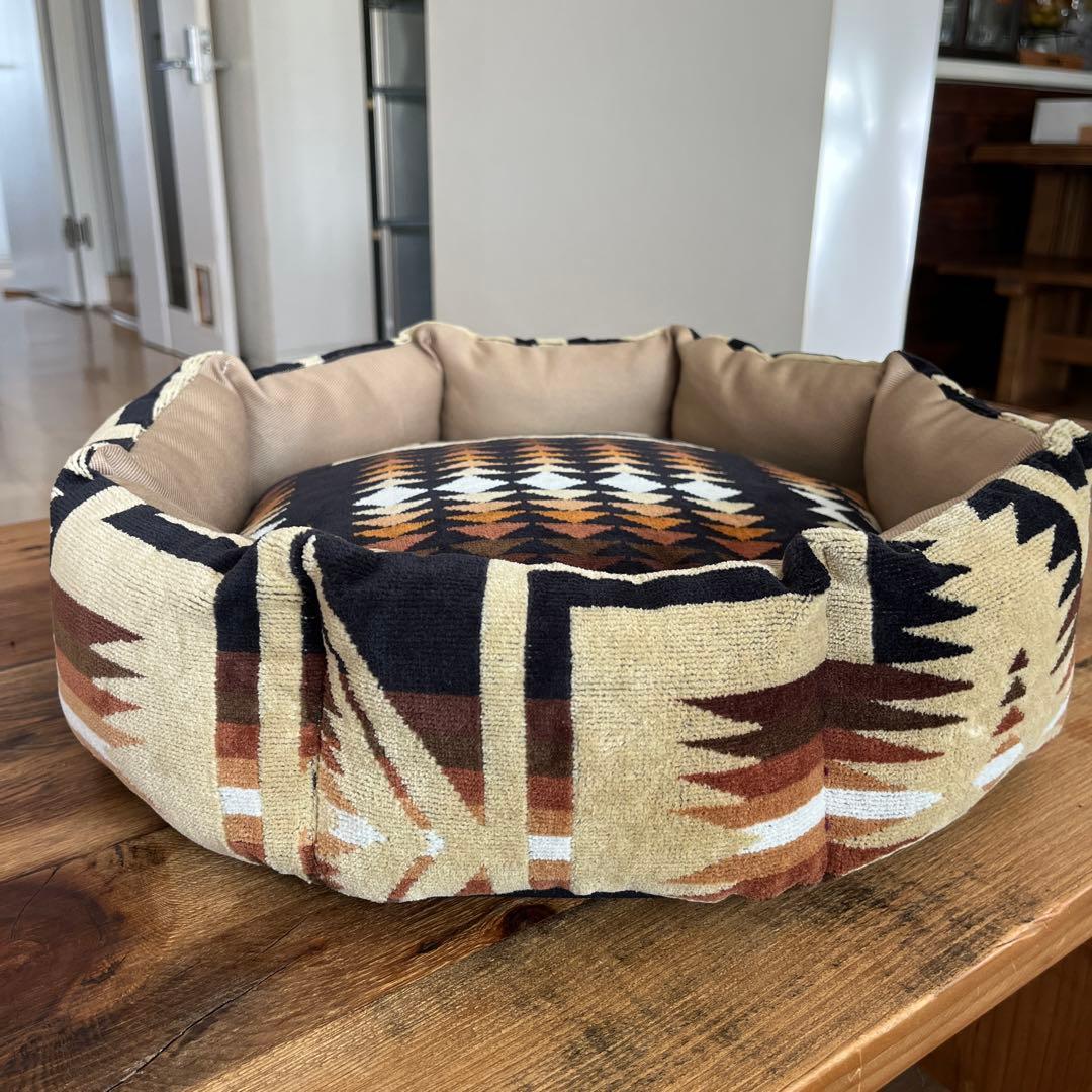 ペットベッド　ハンドメイド463 ペンドルトン　リメイク　猫ベッド　犬ベッド