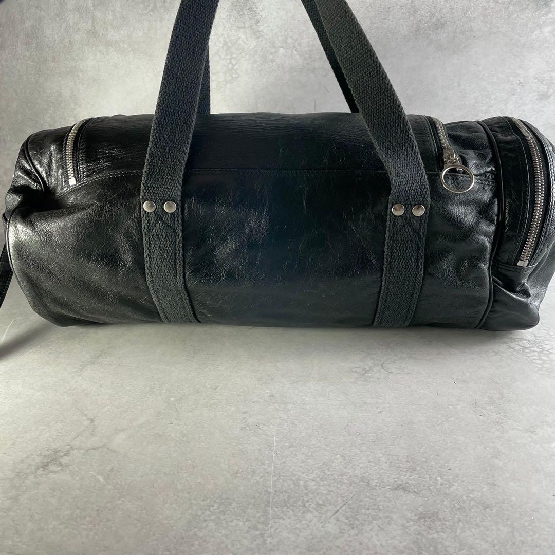 美品 ディオールオム エディ期 05AW グラム期 2way ドラムバッグ 黒